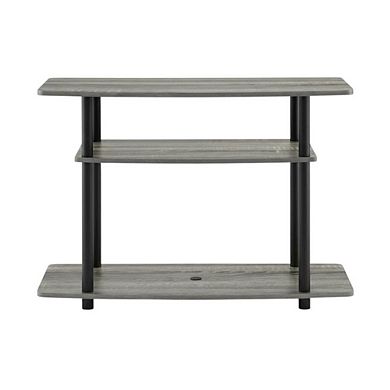 FurniFact Wooden TV stand 3-Tier