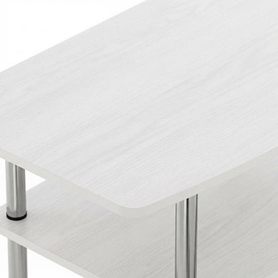 FurniFact Wooden TV stand 3-Tier