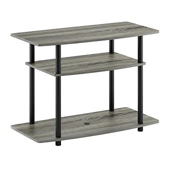 FurniFact Wooden TV stand 3 tier