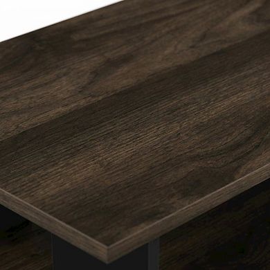 FurniFact Simplistic TV Stand with Bin Drawers for Storage