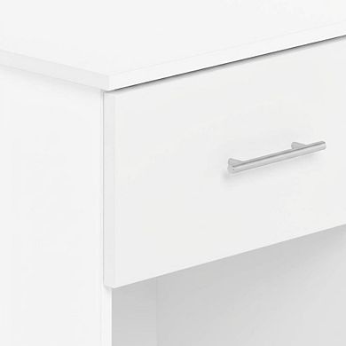 FurniFact Nightstand Set, Handle, Drawer, Contemporary Bedroom Furniture