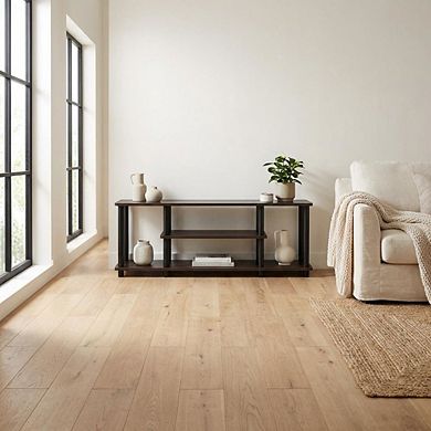 FurniFact TV Stand with 3 Tiers