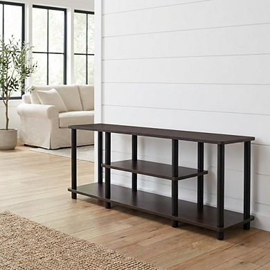 FurniFact TV Stand with 3 Tiers