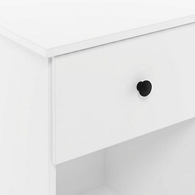 FurniFact Nightstands with Spacious Drawer Set of 2 for Bedroom Storage
