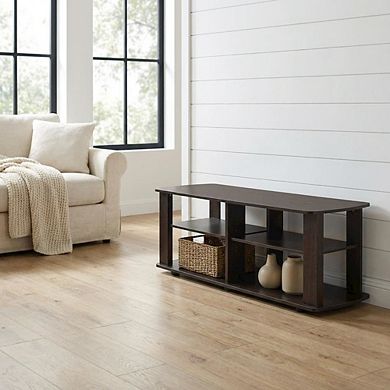 FurniFact TV Stand with Composite Wood Finish