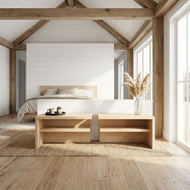 Starlight Canyon Home Nightstands, Set of 2 with Modern Design