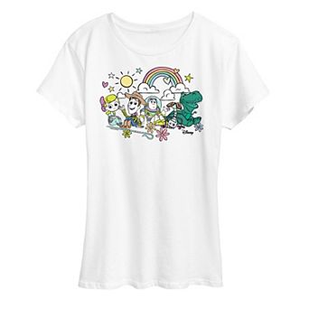 Women's Disney / Pixar's Toy Story Sunshine & Rainbow Graphic Tee