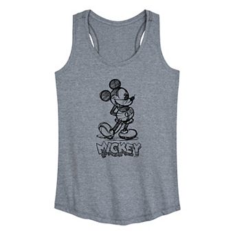 Women's Disney / Pixar's Mickey Mouse Sketch Racerback Tank Top