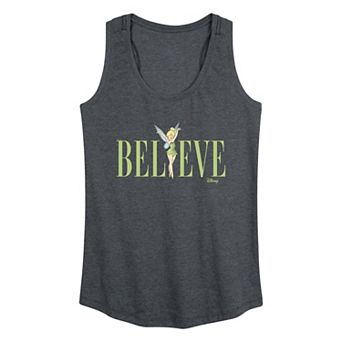 Women's Disney's Tinker Bell Believe Racerback Tank Top