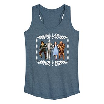 Women's The Wizard Of Oz Group Racerback Tank Top