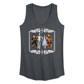 Women's The Wizard Of Oz Group Racerback Tank Top