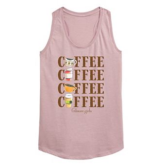 Women's Gilmore Girls Coffee Racerback Tank Top