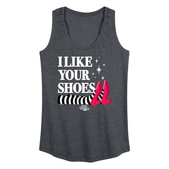 Women's The Wizard Of Oz I Like Your Shoes Racerback Tank Top