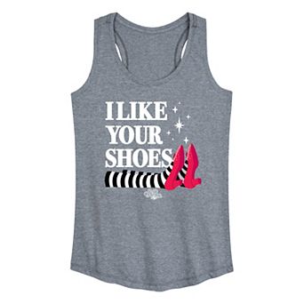 Women's The Wizard Of Oz I Like Your Shoes Racerback Tank Top