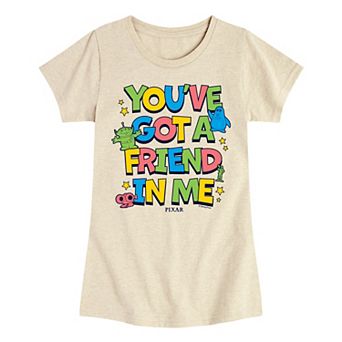 Girls 7-16 Disney / Pixar's Toy Story You've Got A Friend In Me Graphic Tee