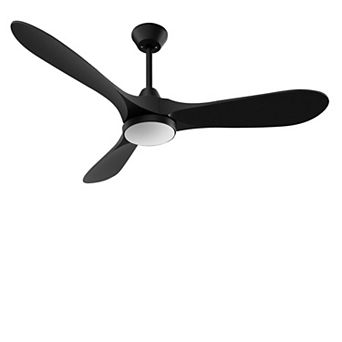 ELEMENT ACE Modern Ceiling Fan with Integrated LED Light and Remote Control