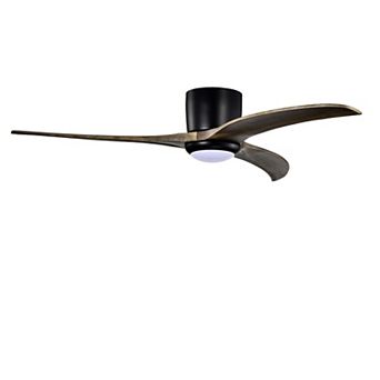 ELEMENT ACE 52 Inch Solid Wood Blades Ceiling Fan with Light and Remote Control