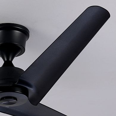 ELEMENT ACE 52 Inch Flush Mount Ceiling Fan with Remote Control and Reversible DC Motor