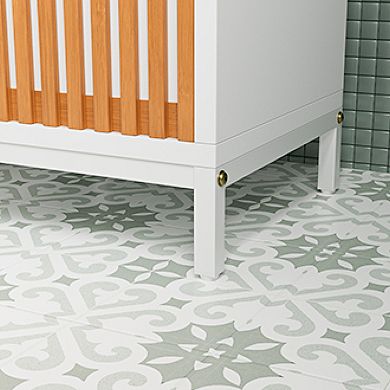 ELEMENT ACE Freestanding Bathroom Storage Cabinet with Louvered Doors