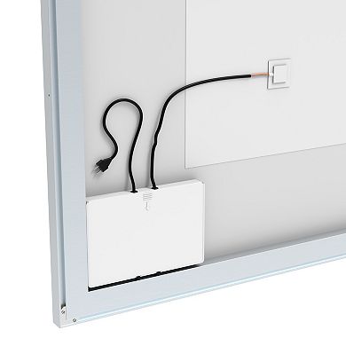 ELEMENT ACE 32x40 Inch LED Bathroom Vanity Mirror with Adjustable Lighting and Anti-Fog