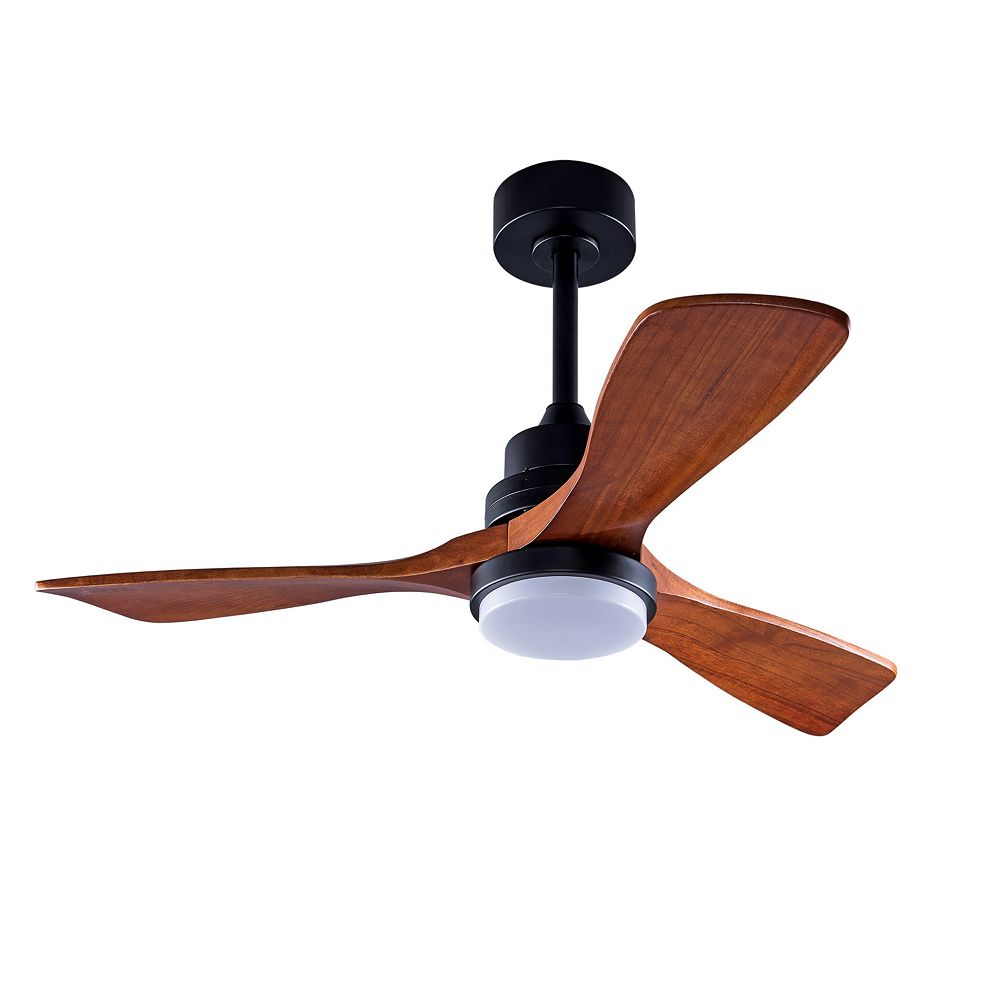 ELEMENT ACE Modern 42 Inch Ceiling Fan with Integrated LED Light and ...