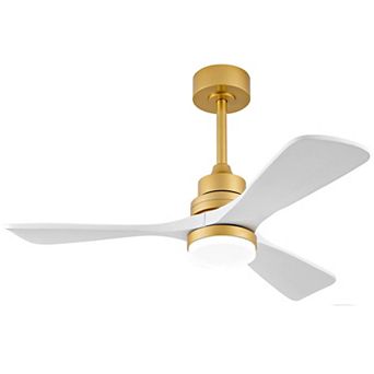 ELEMENT ACE Modern 42 Inch Ceiling Fan with Integrated LED Light and Remote Control