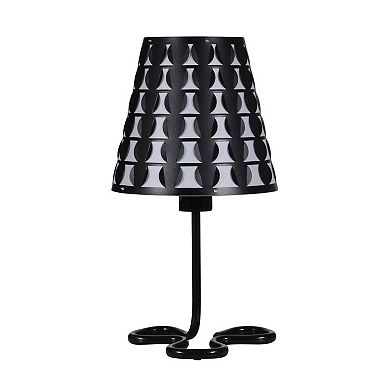 ELEMENT ACE Geometric Table Lamp with Polypropylene Shade