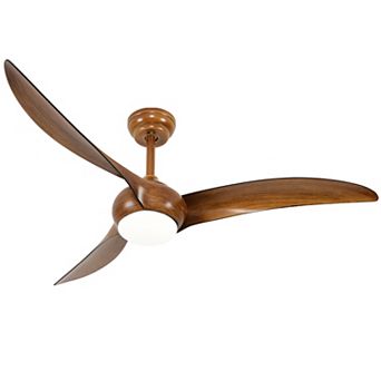 ELEMENT ACE 52 Inch Ceiling Fan with LED Light and Remote Control for Indoor Use