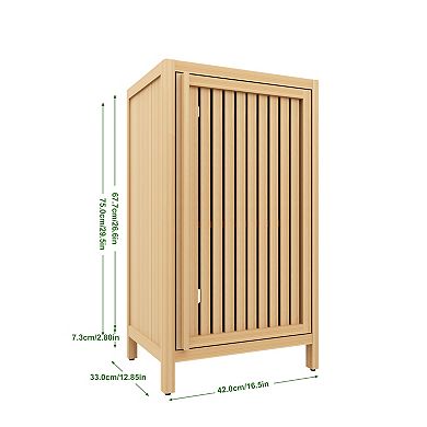 ELEMENT ACE Freestanding Storage Cabinet with Door and Shelf for Multiple Rooms