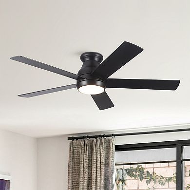 ELEMENT ACE Low Profile Ceiling Fan with Integrated LED Light Kit