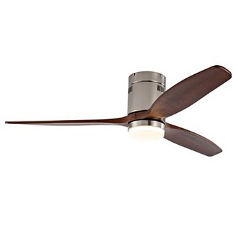 ELEMENT ACE Modern Ceiling Fan with Dimmable LED Light and Remote Control