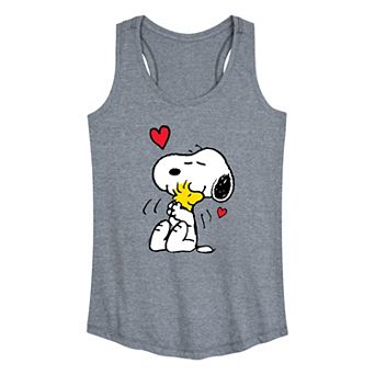 Women's Peanuts Lots Of Love Racerback Tank Top