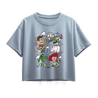 Girls 7-16 Disney / Pixar's Toy Story Grid Boxy Tee