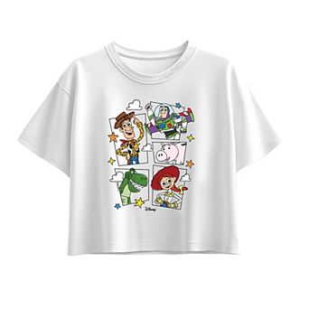 Girls 7-16 Disney / Pixar's Toy Story Grid Boxy Tee