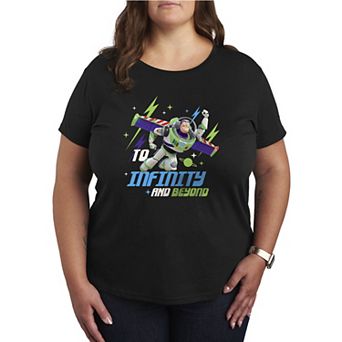 Plus Size Disney / Pixar's Toy Story To Infinity And Beyond Graphic Tee