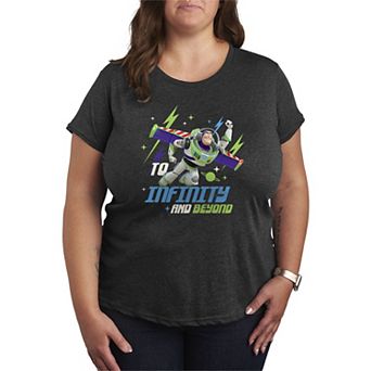 Plus Size Disney / Pixar's Toy Story To Infinity And Beyond Graphic Tee