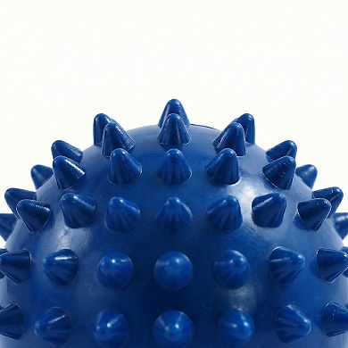4-PC Spiky Massage Ball for Muscle Relief and Trigger Point Therapy