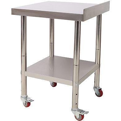 ELEMENT ACE Heavy Duty Stainless Steel Commercial Prep Table with Adjustable Undershelf