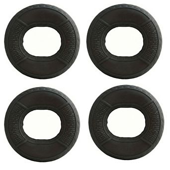 4 pc Hand Grip Strengthener Ring Set with Multiple Resistance Levels