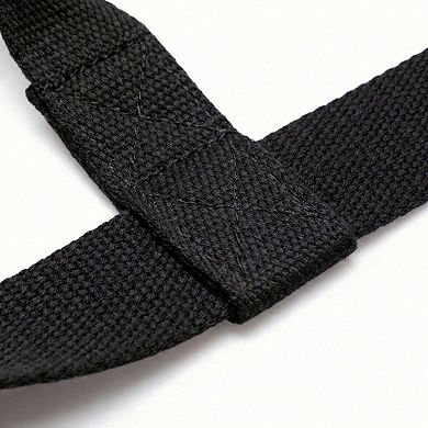 4-PC Stretch Strap with Foot Loops Adjustable Yoga Exercise Band