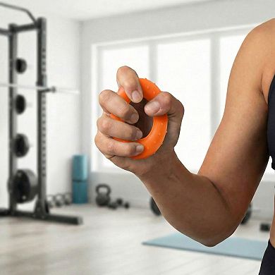 4-PC Hand Grip Strengthener Ring for Forearm and Finger Training