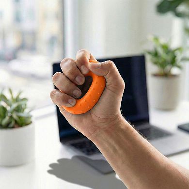 4-PC Hand Grip Strengthener Ring for Forearm and Finger Training