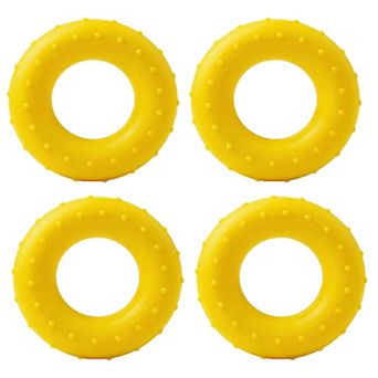 4 pc Hand Grip Strengthener Ring for Forearm and Finger Training