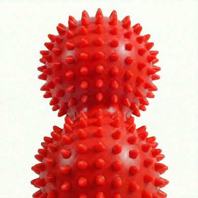 4-PC Textured Peanut Massage Ball for Deep Tissue Spine and Muscle Relief