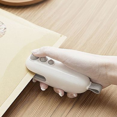 2-PC Portable Mini Bag Heat Sealer with Rechargeable Design for Food Storage