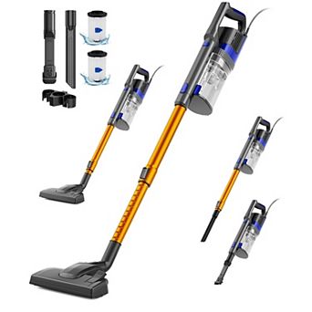 Corded Vacuum Cleaner 680W, 32KPa Powerful Suction, Lightweight for Hardwood Floors & Pet Hair