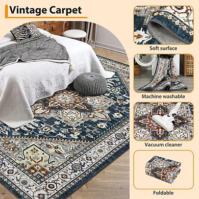 Area Rugs for Living Room, Bedroom - Large Soft Floor Carpet for Office, Dining Room