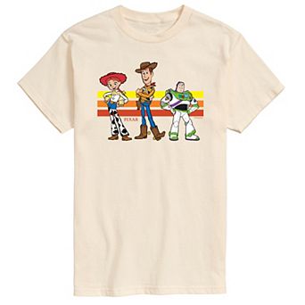 Men's Disney / Pixar's Toy Story Jessie, Woody, & Buzz Lightyear Graphic Tee