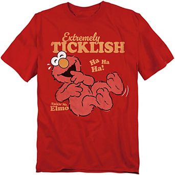 Big & Tall Sesame Street Extremely Ticklish Tee