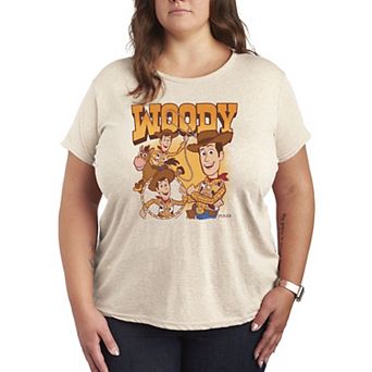 Plus Size Disney / Pixar's Toy Story Woody Bootleg Graphic Tee
